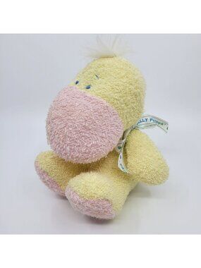 Prestige Belly Flops GIGGLES the Duck Terry Cloth Duckling Plush Beanie Floppy